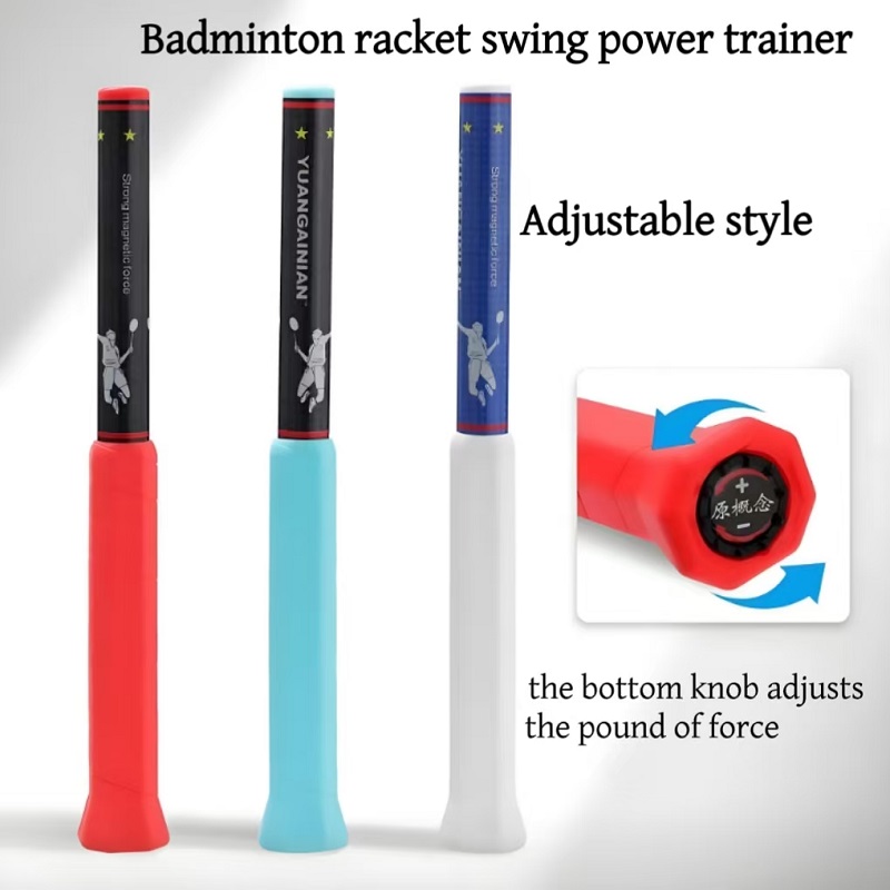 Badminton Single - Free Adjustable Force Pound Badminton Swing