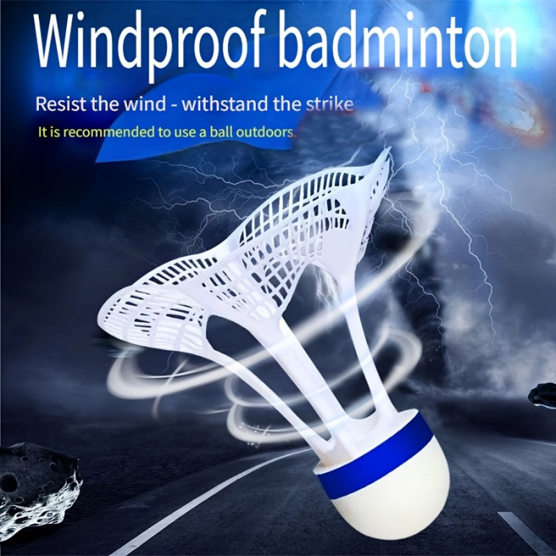 Badminton Single - 10pcs Wind-Resistant Badminton-Perfect For Outdoor Badminton