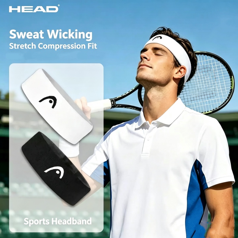 Racket Vibration Dampener - HEAD Tennis Sports Headbands Fitness Sweatband