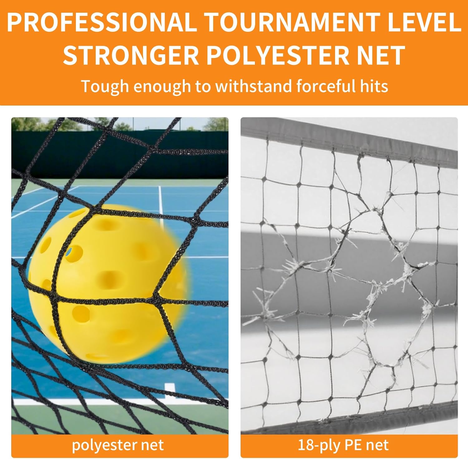 Training Net Mini - Mini Pickleball Net 6ft Portable Durable