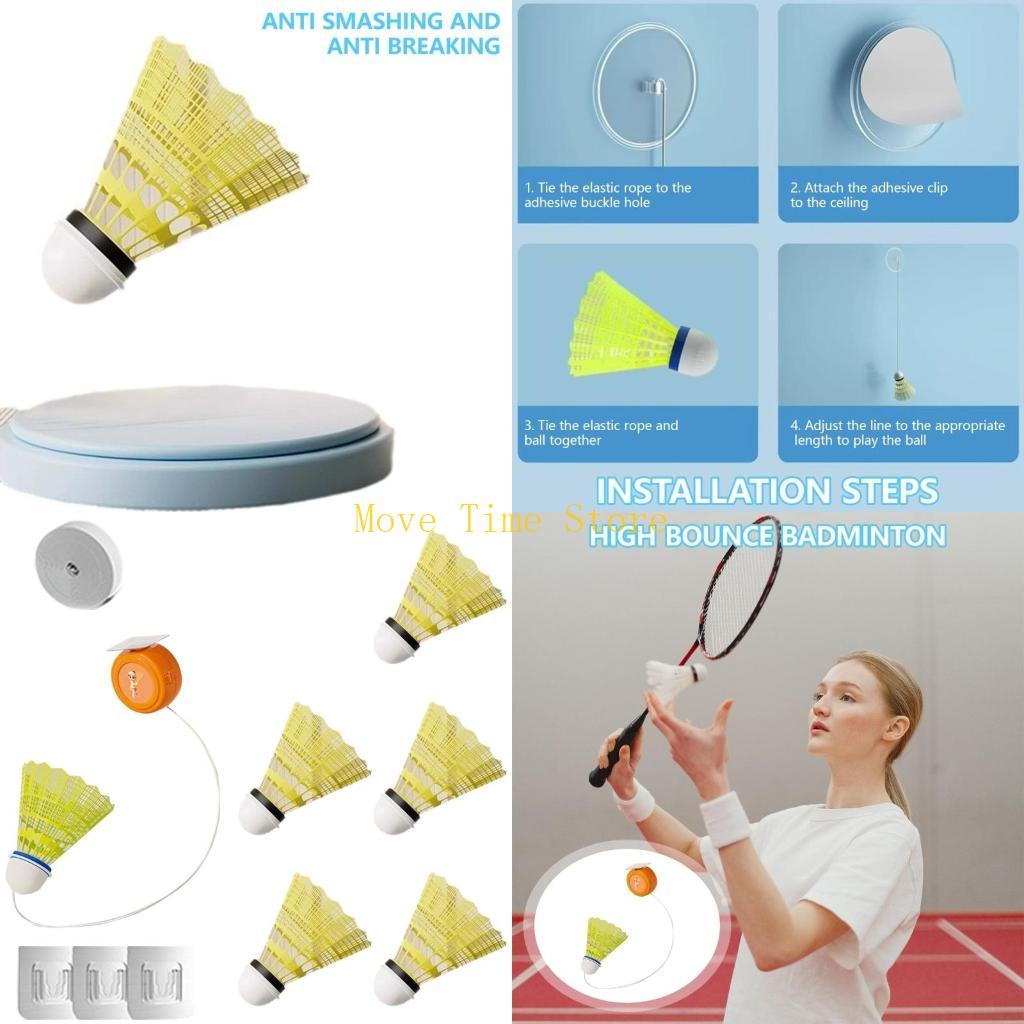 Badminton Single - 92ME Single Player Badminton Trainer Professional