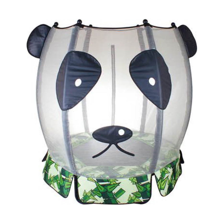 Kids Panda Mini Trampoline Wit - Training Net Mini 评论和价格
