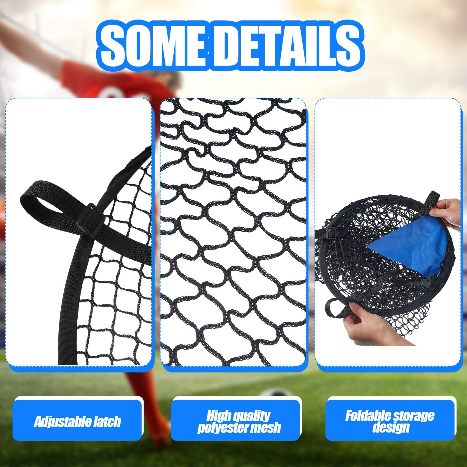 Portable Mini Foldable Footbal - Training Net Mini 评论和价格
