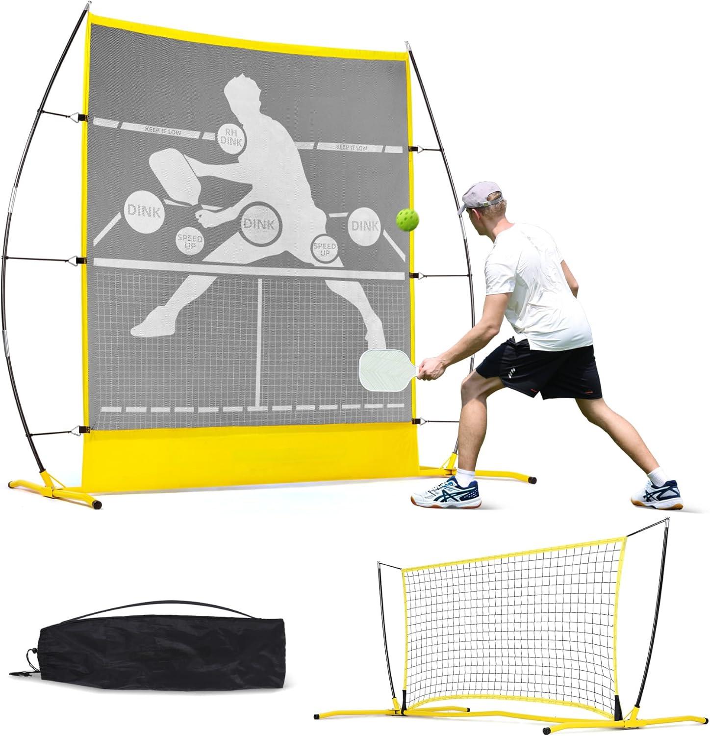 Pickle Ball Rebounder Training - Training Net Mini 评论和价格