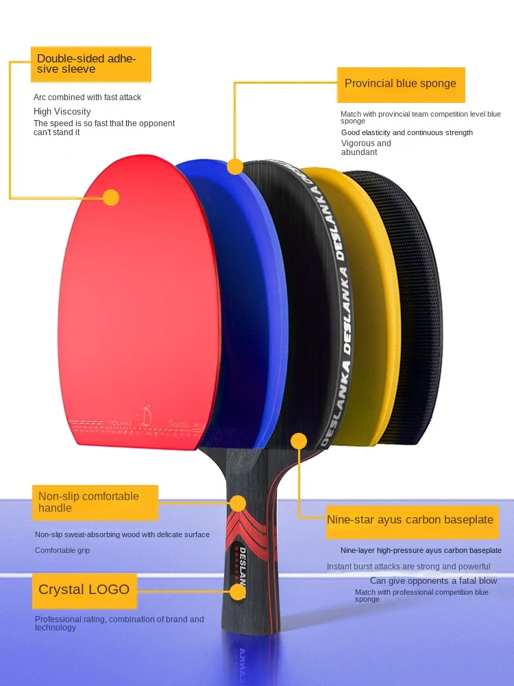 Table Tennis Racket Profession - Badminton Single 评论和价格
