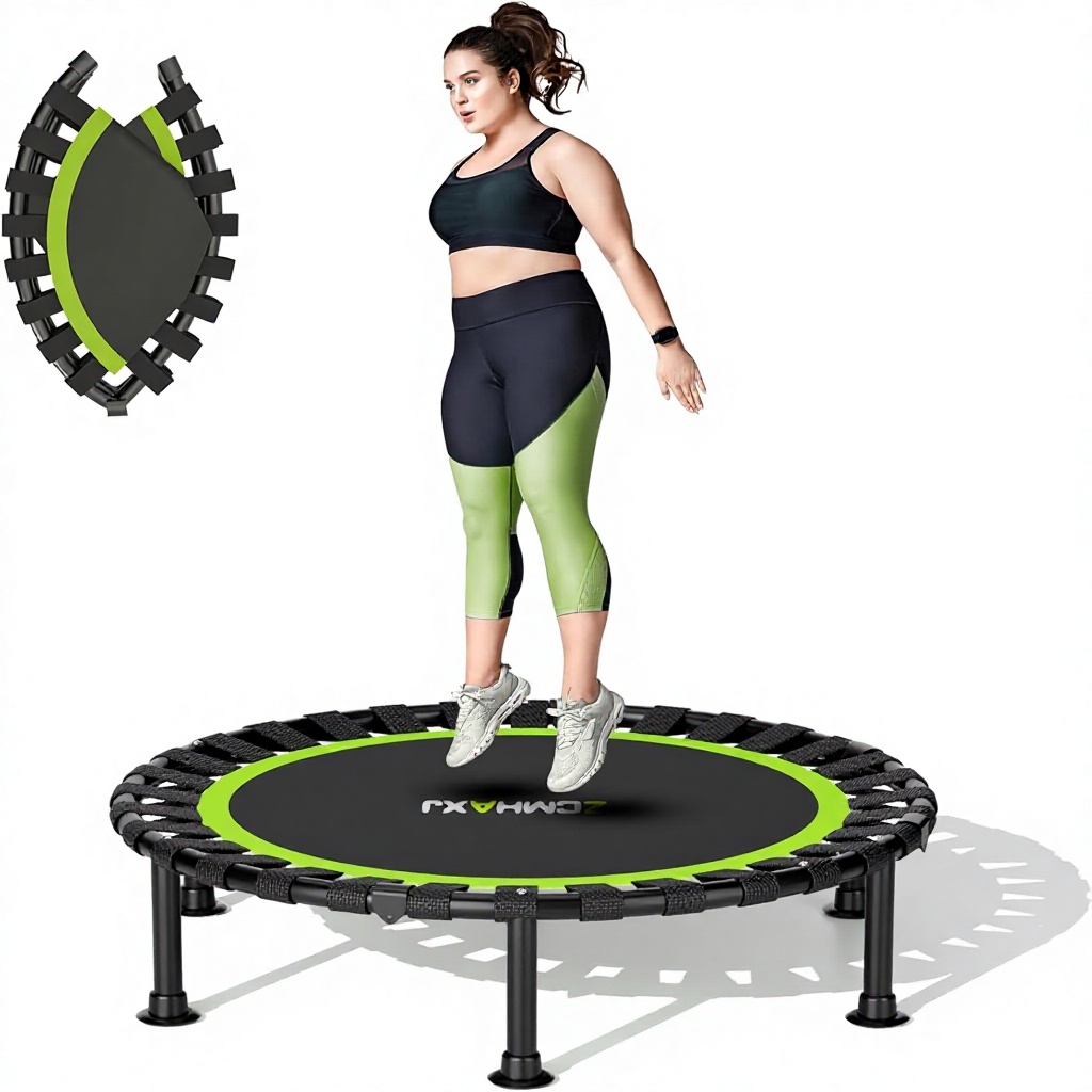 Foldable Mini Rebounder Trampo - Training Net Mini 评论和价格